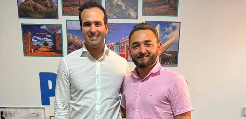 Em reunião com prefeito Adjamir, Vice-governador Lucas Ribeiro reafirma apoio à gestão de Curral de Cima
