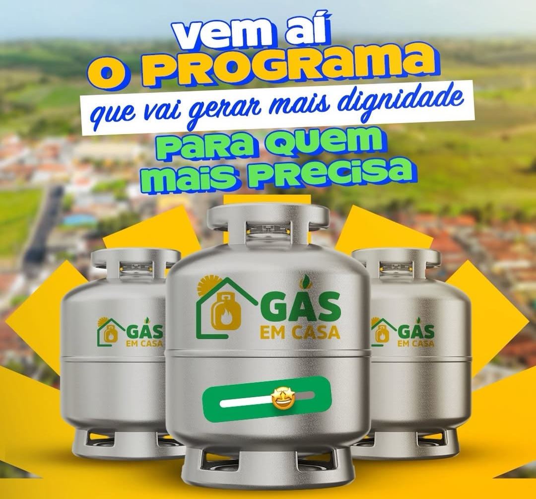 Curral de Cima lança Programa “Gás em Casa” para fortalecer as ações sociais do município