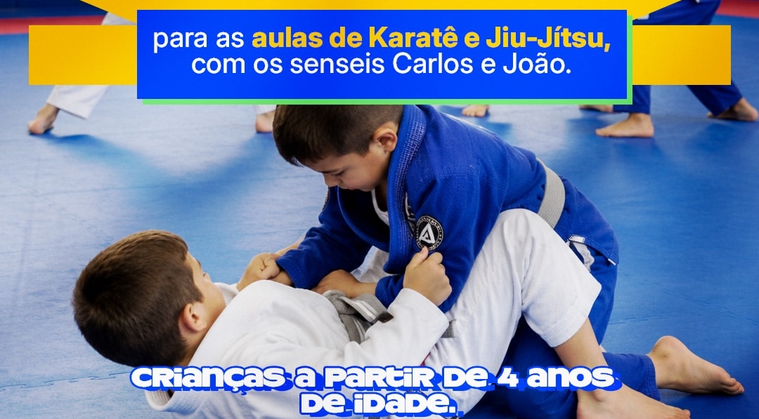 Prefeitura de Curral de Cima abre inscrições para aulas de Karatê e Jiu-Jítsu